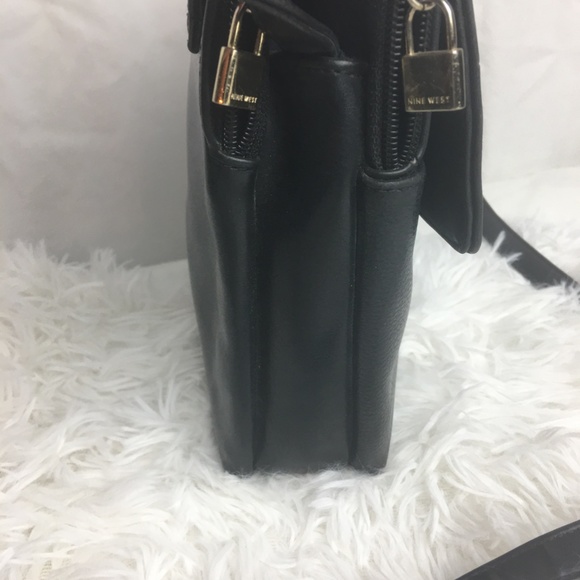 Nine West Black Crossbody Purse - Picture 3 of 6